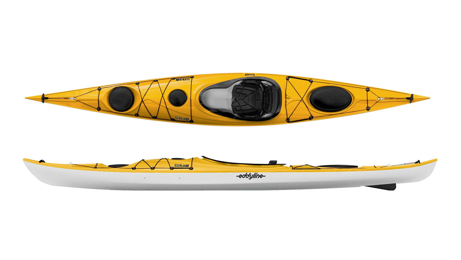 Eddyline Sitka LT in Yellow available from Olympic Outdoor Center