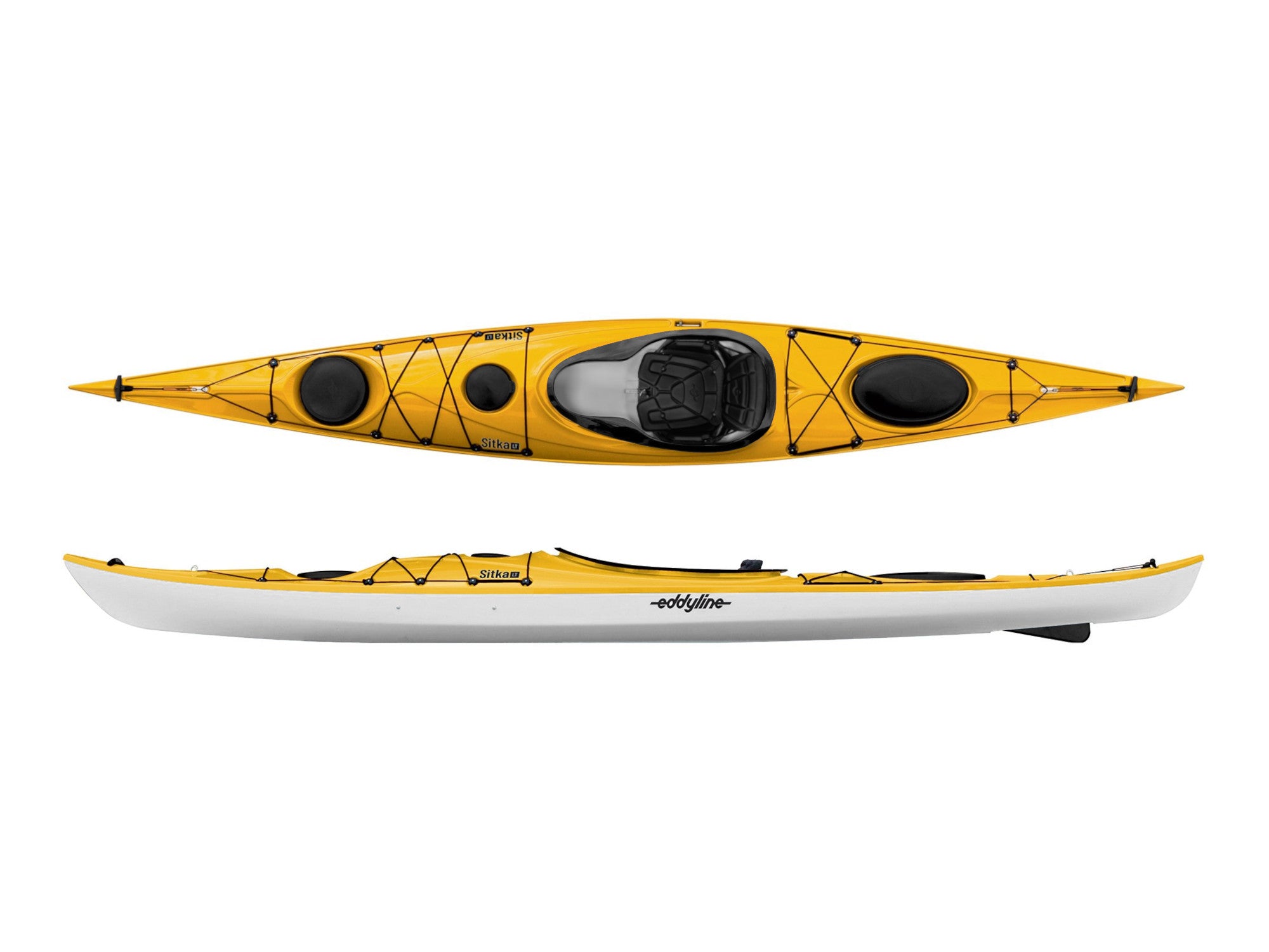 Eddyline Sitka LT in Yellow available from Olympic Outdoor Center