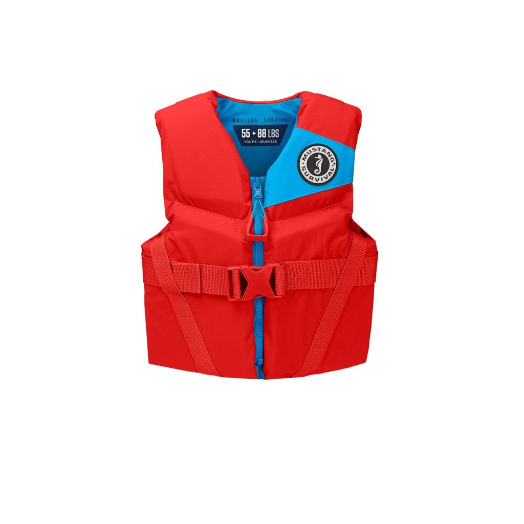 Mustang Rev Youth Life Jacket PFD (55-88lbs)