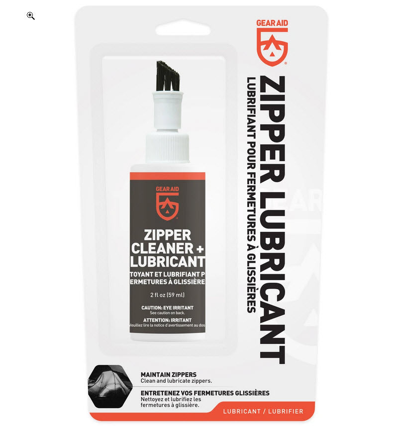 Limpiador y lubricante para cremalleras Gear Aid, 2 oz